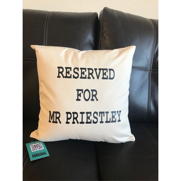 Personalised Cushion End Of Term Gift, Leaving, Retirement, Teacher